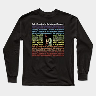 Photo In Text Long Sleeve T-Shirt